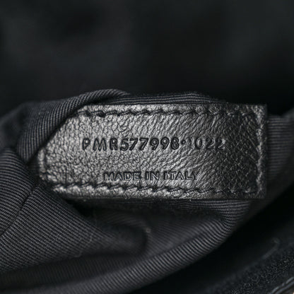 Saint Laurent Crinkled Calfskin Matelasse Monogram Large Niki Shopper Tote Black 7 of 11