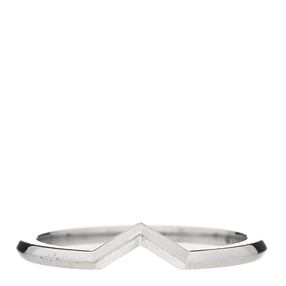 Tiffany Platinum V Band Ring 52 6 1 of 4