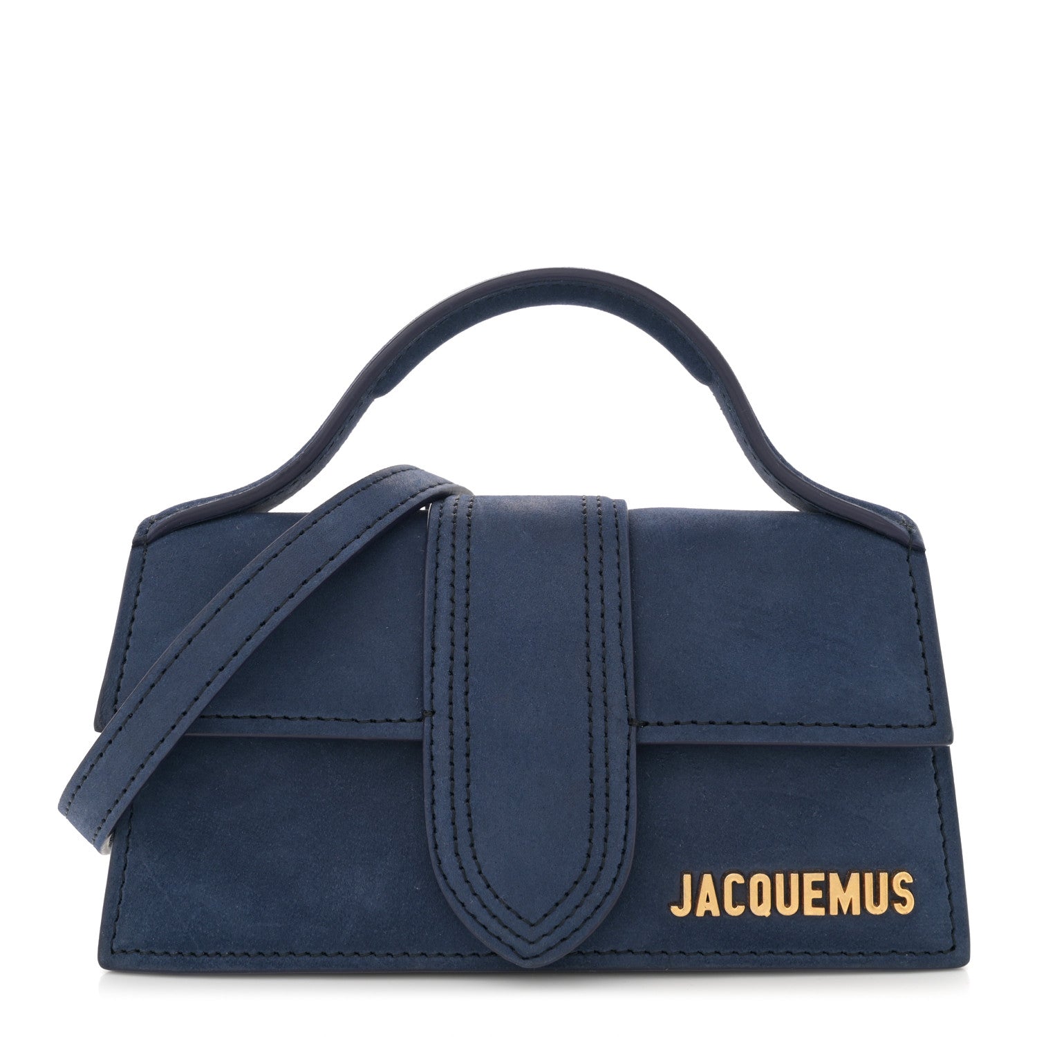 Jacquemus Nubuck Le Bambino Navy 1 of 9