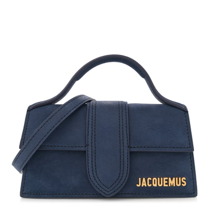 Jacquemus Nubuck Le Bambino Navy 1 of 9