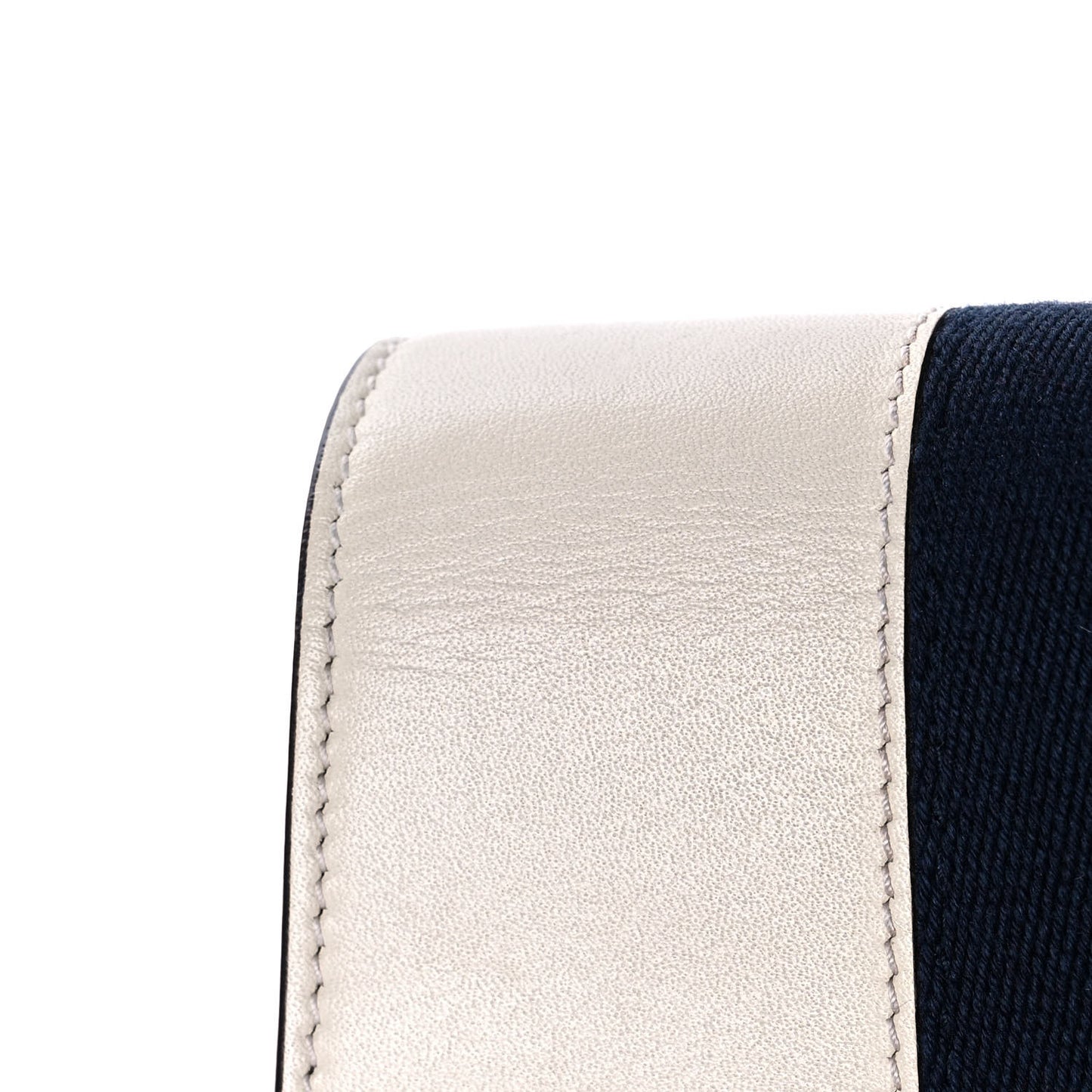 Calfskin Super Mini Sylvie Chain Shoulder Bag White