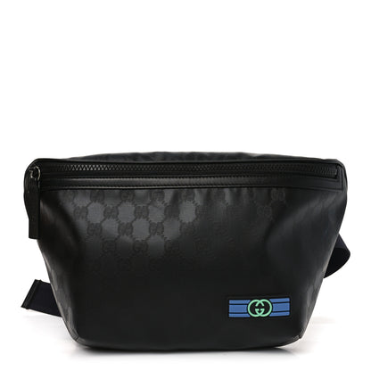 Gucci GG Monogram Belt Bag Black 1 of 10