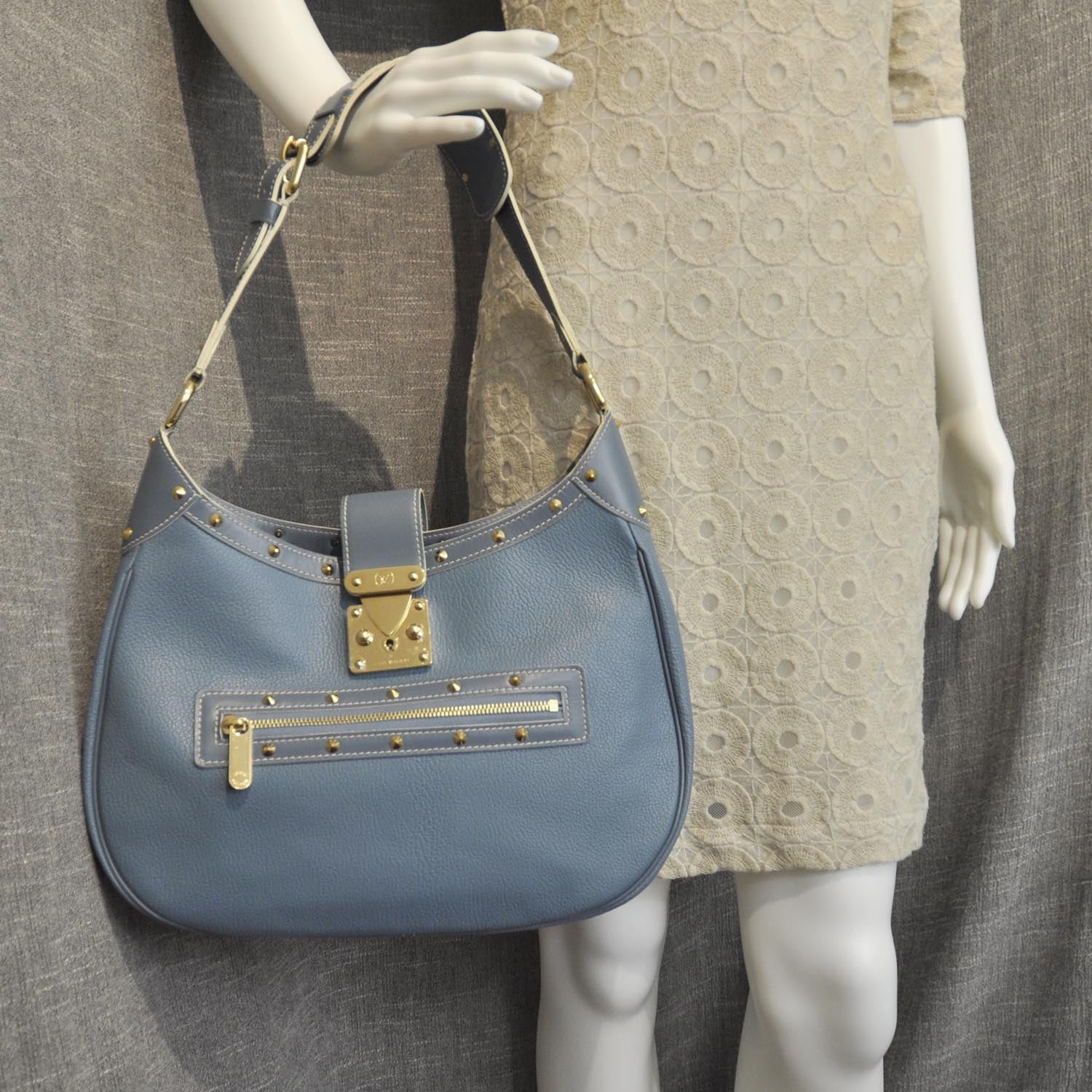 Louis Vuitton Suhali L Affriolant Blue 2 of 7