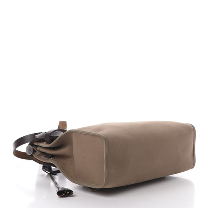 Hermes Vache Hunter Toile Herbag Zip 31 PM Etoupe Ebene 3 of 9