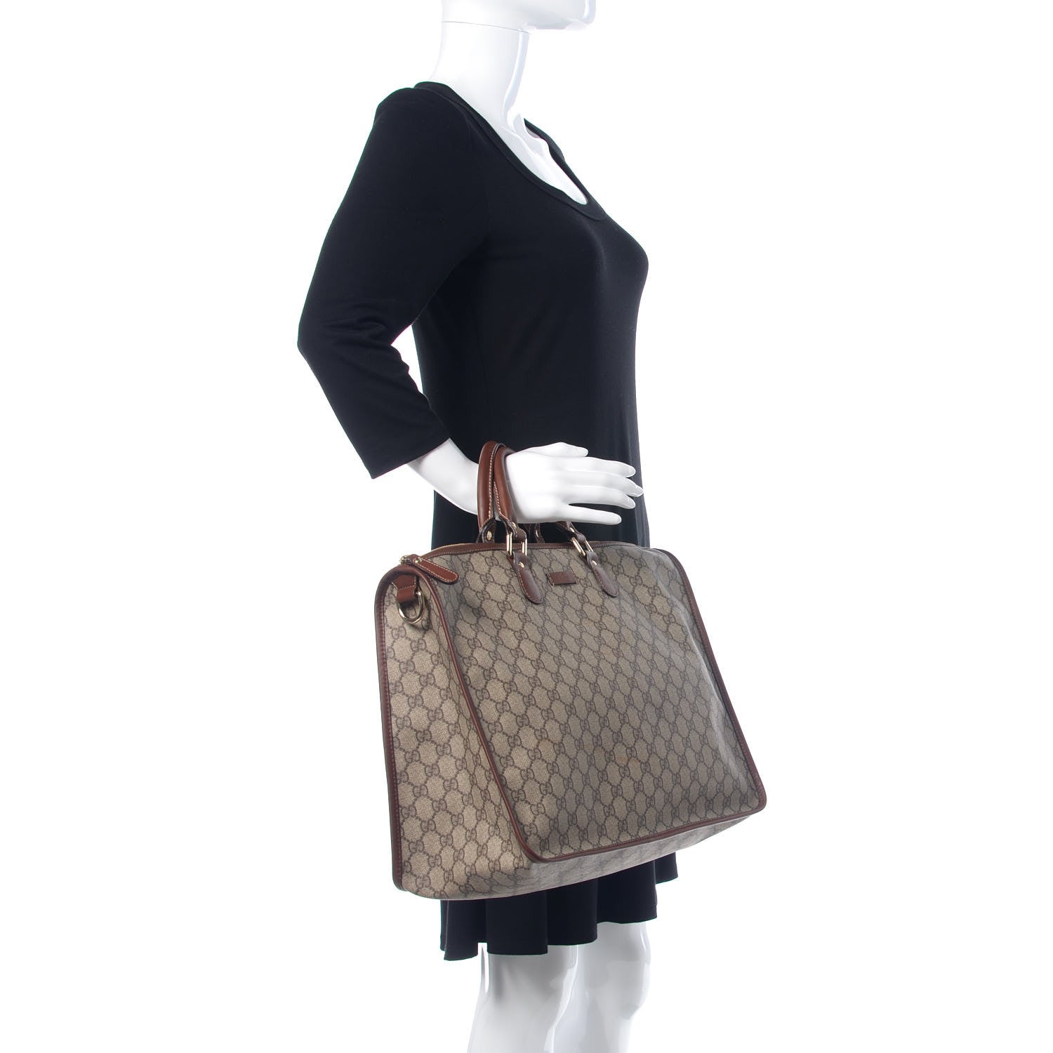 Gucci GG Plus Monogram Medium Joy Tote Bag Brown 2 of 11