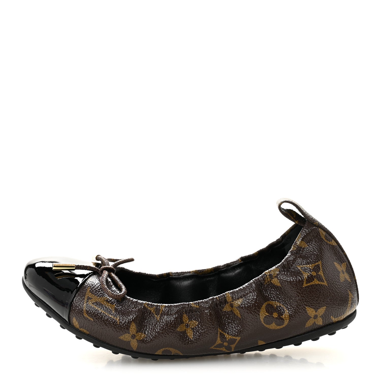 Louis Vuitton Monogram Flirty Ballerina Flats 38 Black 1 of 10