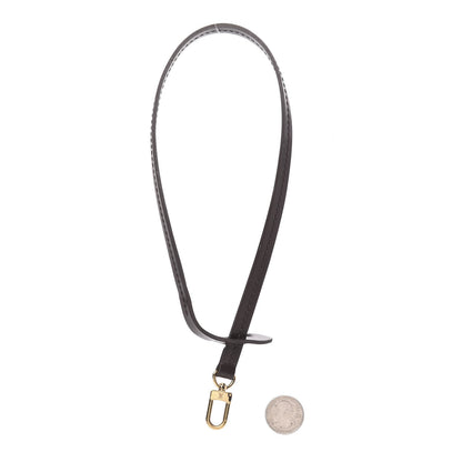 Louis Vuitton Calfskin Pochette Accessories Strap Brown 2 of 3