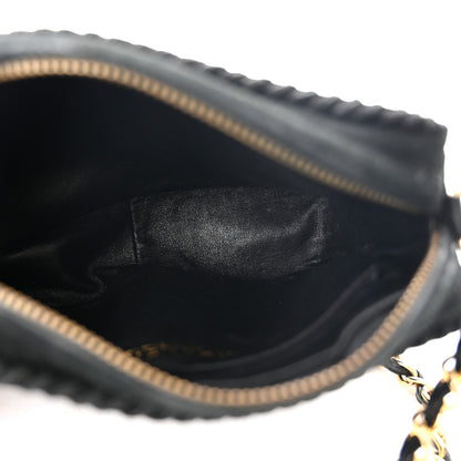 Chanel Suede CC Tassel Camera Case Black 5 of 11