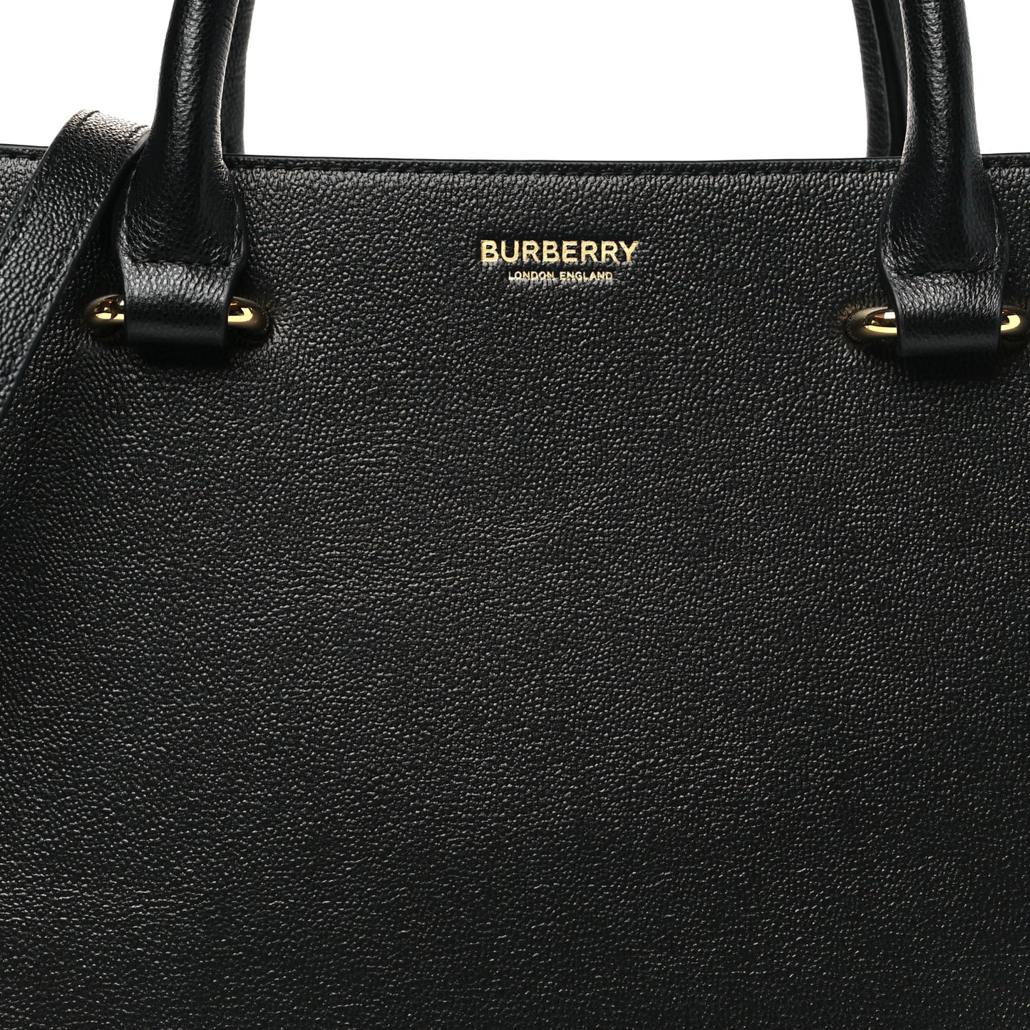 Calfskin Mega Check Small Banwell Tote Black