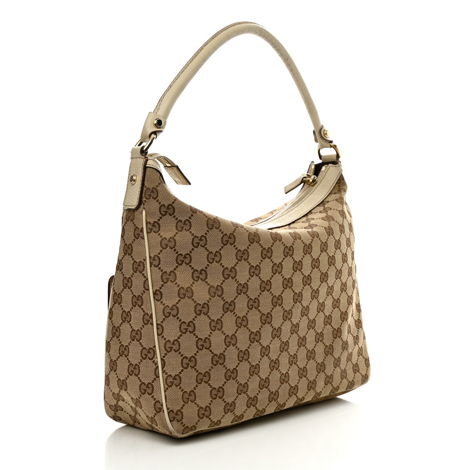 Gucci Monogram Pocket Hobo Off White 3 of 18