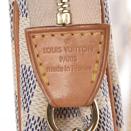 Louis Vuitton Damier Azur Eva Clutch 6 of 9