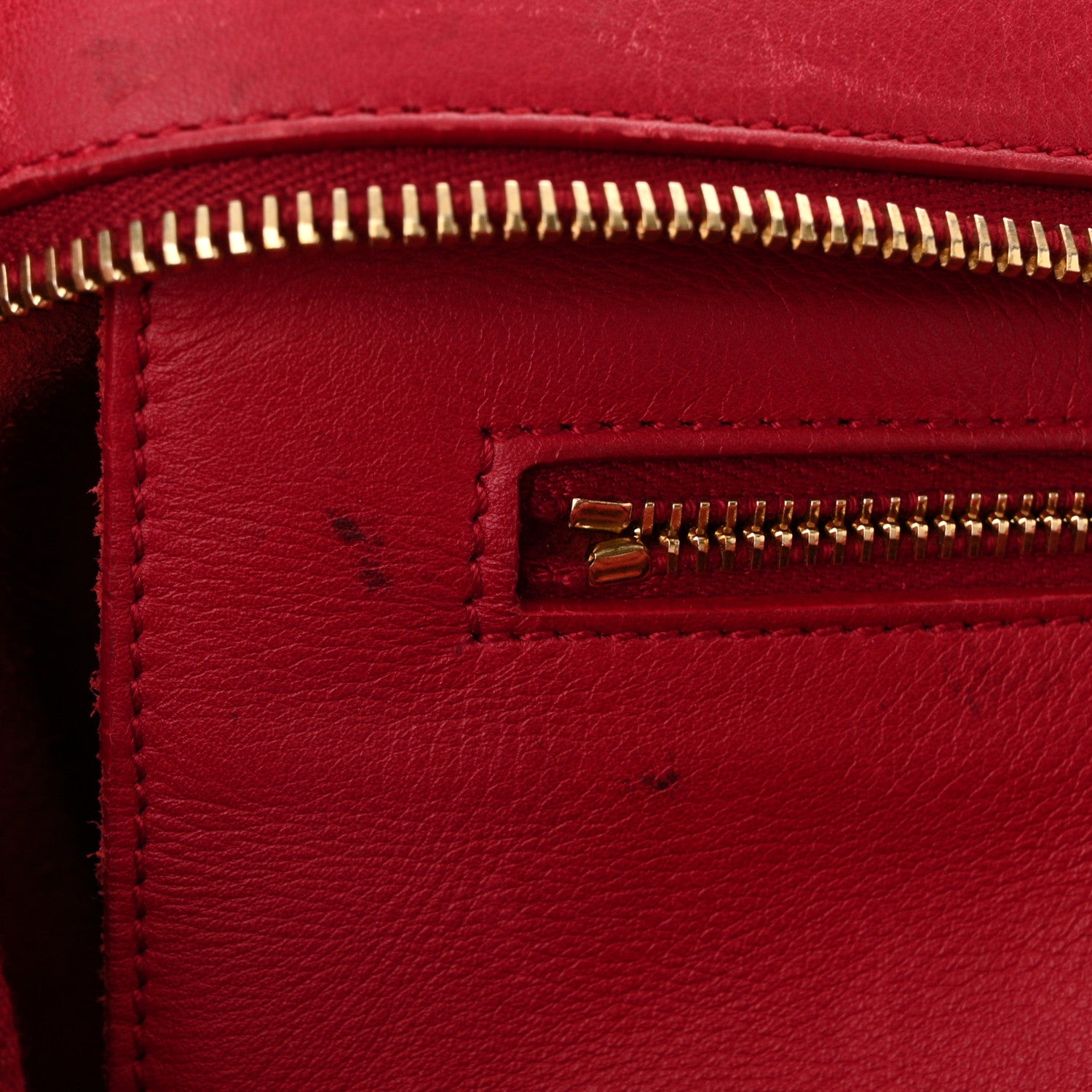 Saint Laurent Calfskin Medium Classic Y Cabas Fuchsia 13 of 14