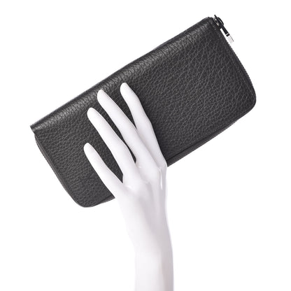 Louis Vuitton Taurillon Vertical Zippy Wallet Charcoal 2 of 8