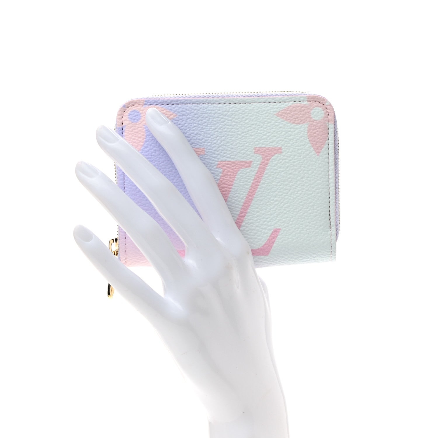 Louis Vuitton Monogram Giant Spring In The City Zippy Coin Purse Sunrise Pastel 2 of 6