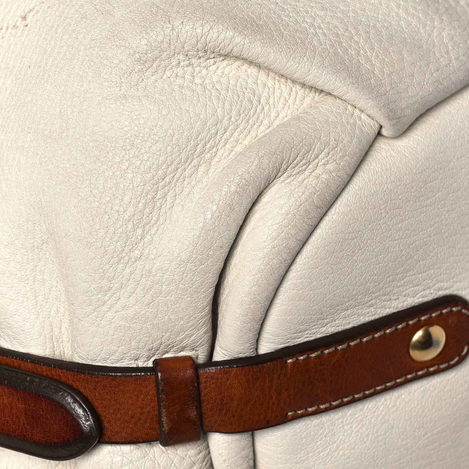 Prada Cervo Antik Shoulder Bag Talco 11 of 18