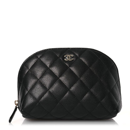 Chanel Caviar Quilted Small Cosmetic Case Black 1 of 11