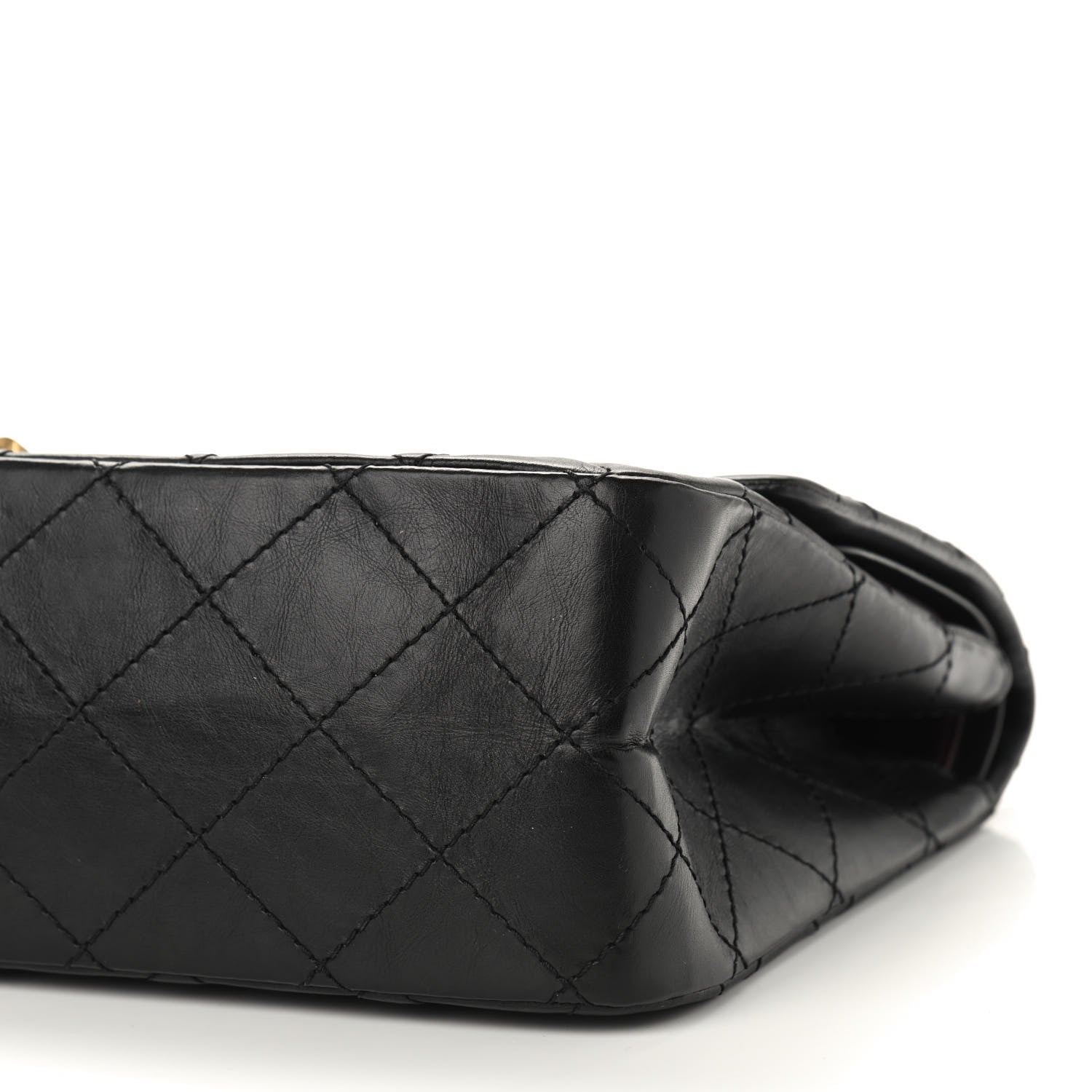 Chanel Aged Calfskin Quilted 2.55 Reissue 227 Flap Black 9 of 10