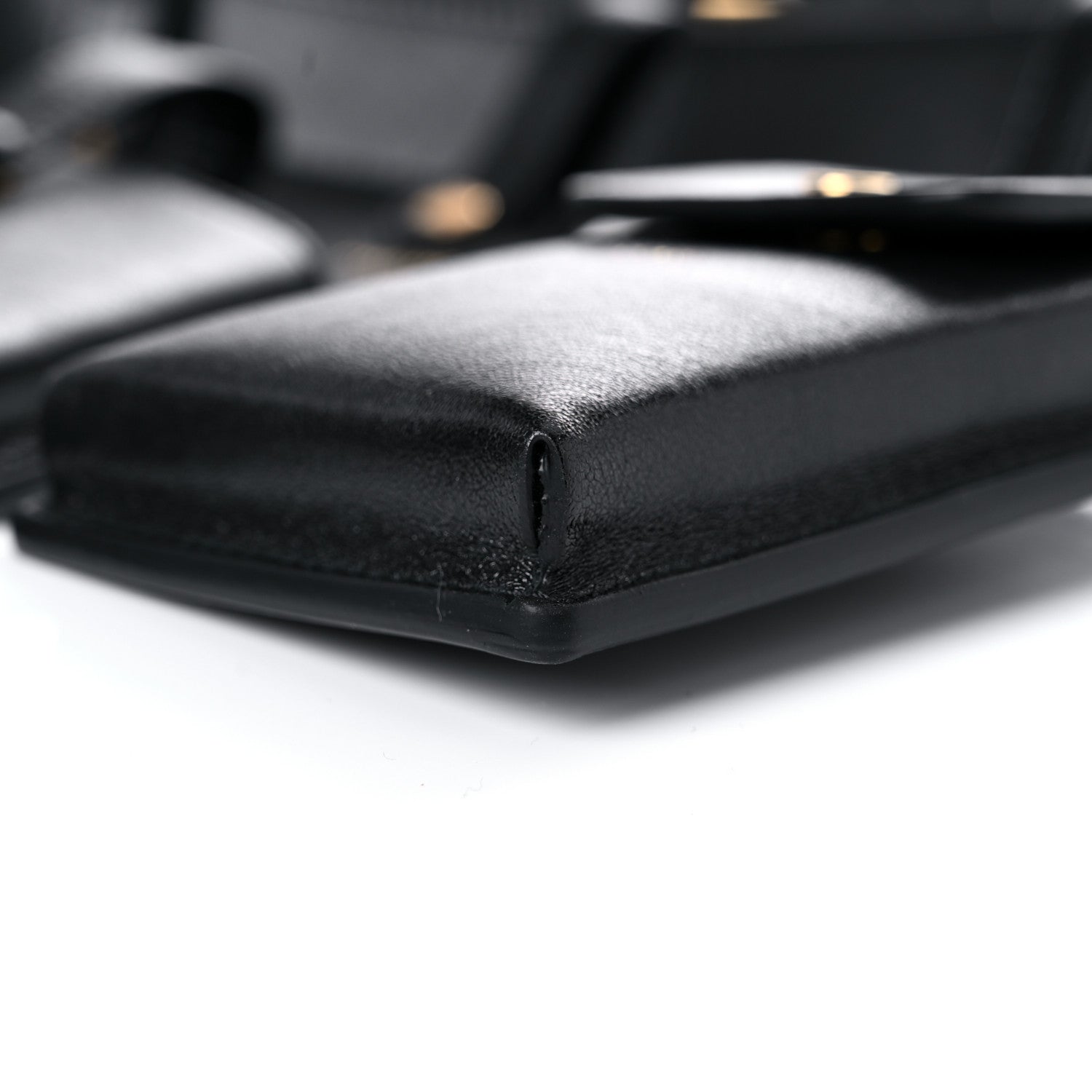 Fendi Vitello Glacier Utility Belt Pouch Black 8 of 10