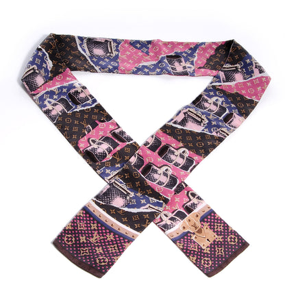 Louis Vuitton Silk Monogram Wallpaper Bandeau 1 of 4
