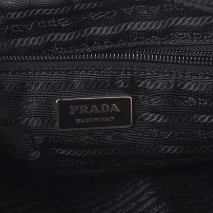 Prada Tessuto Nylon Saffiano Belt Bag Black 9 of 13