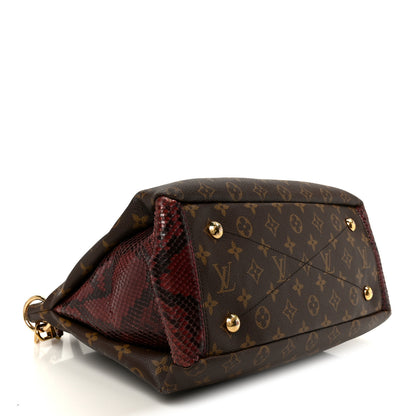 Louis Vuitton Snakeskin Monogram Pallas Red 4 of 12