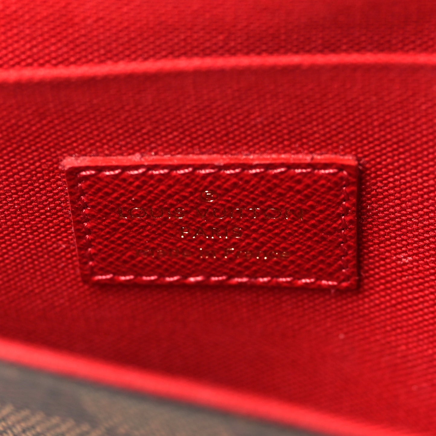 Damier Ebene Pochette Felicie Chain Wallet
