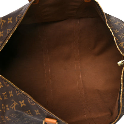Louis Vuitton Monogram Keepall Bandouliere 55 5 of 20