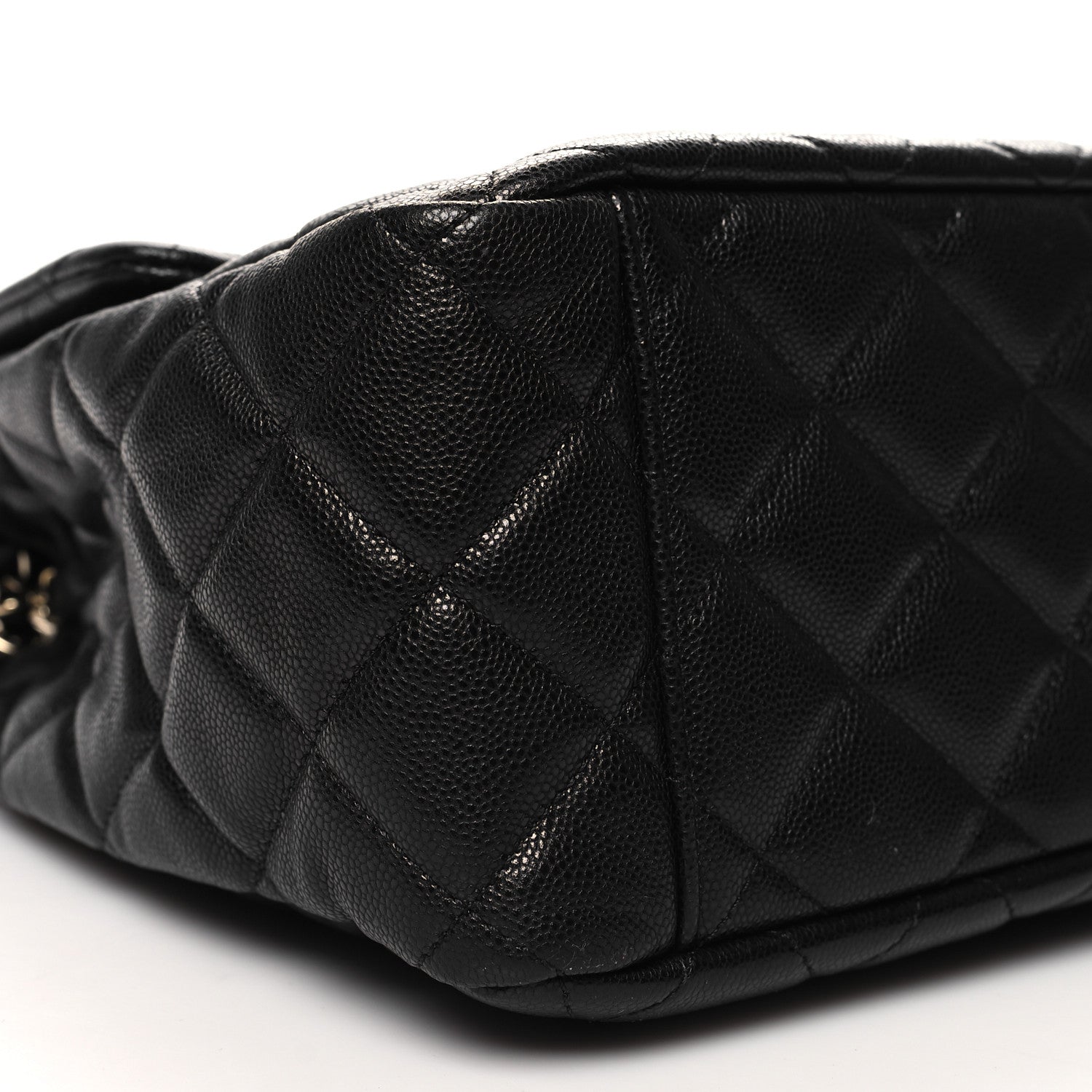 Chanel Caviar Quilted XXL Travel Flap Bag Black 9 of 12
