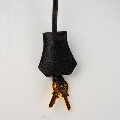 Hermes Taurillon Clemence Birkin 35 Graphite 17 of 21