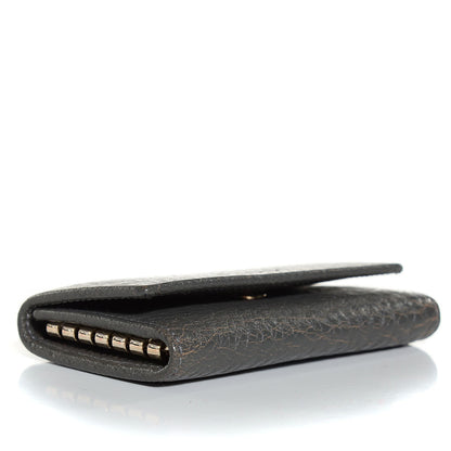 Gucci Leather 6 Key Holder Case Grey 4 of 8