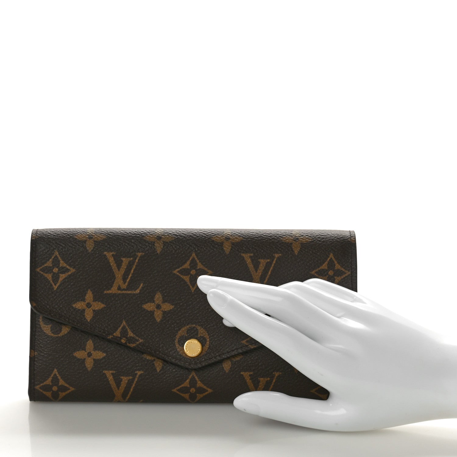 Louis Vuitton Monogram Sarah Wallet NM 2 of 7