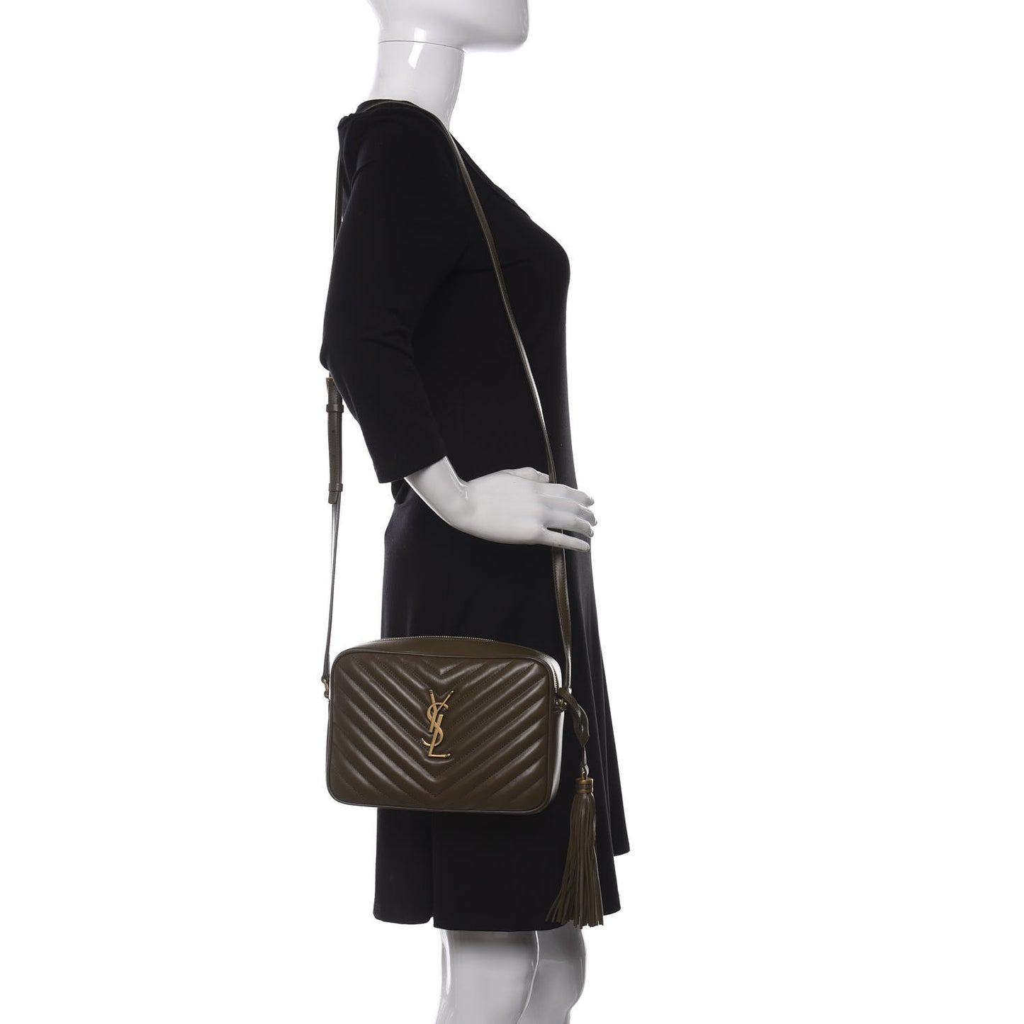 Calfskin Matelasse Monogram Lou Camera Bag Seaweed