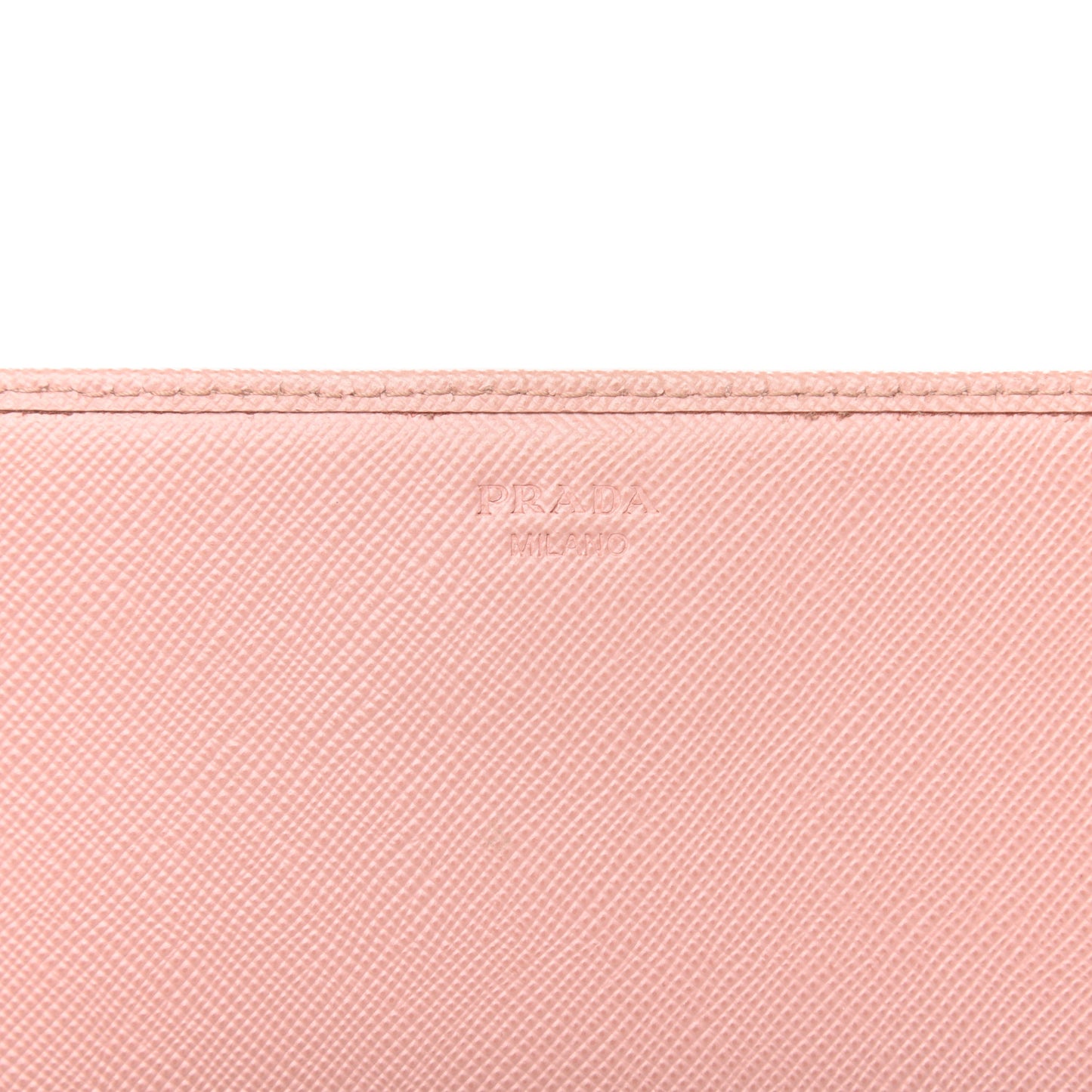 Saffiano Metal Oro Chain Wallet Orchidea