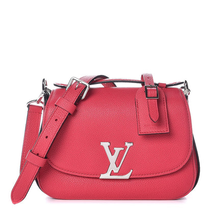 Louis Vuitton Grained Calfskin Vivienne NM Framboise 1 of 6