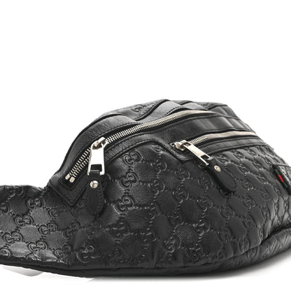 Gucci Guccissima Web Belt Bag Black 10 of 12