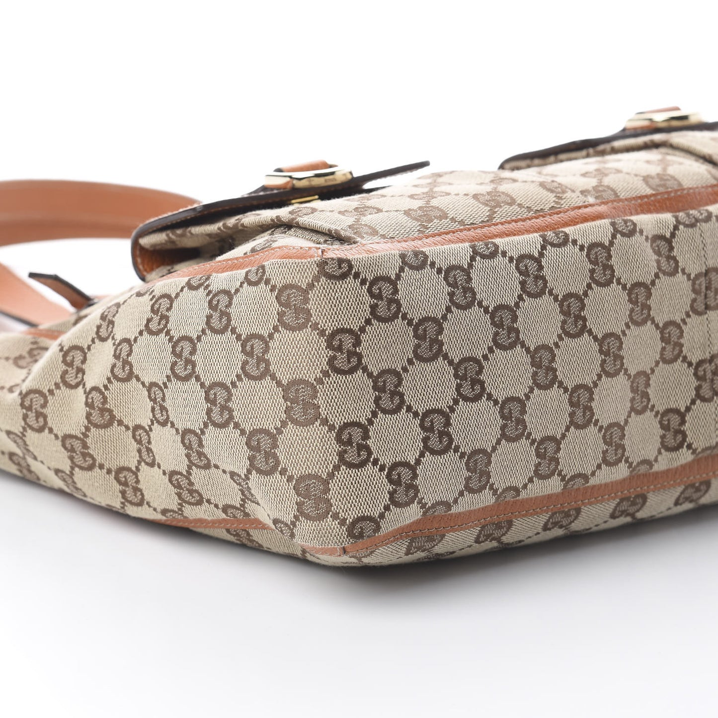 Monogram Abbey D Ring Tote Tan