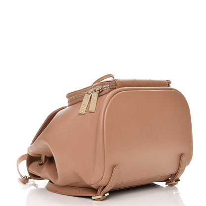 Chanel Caviar Quilted Business Affinity Backpack Beige 4 of 7