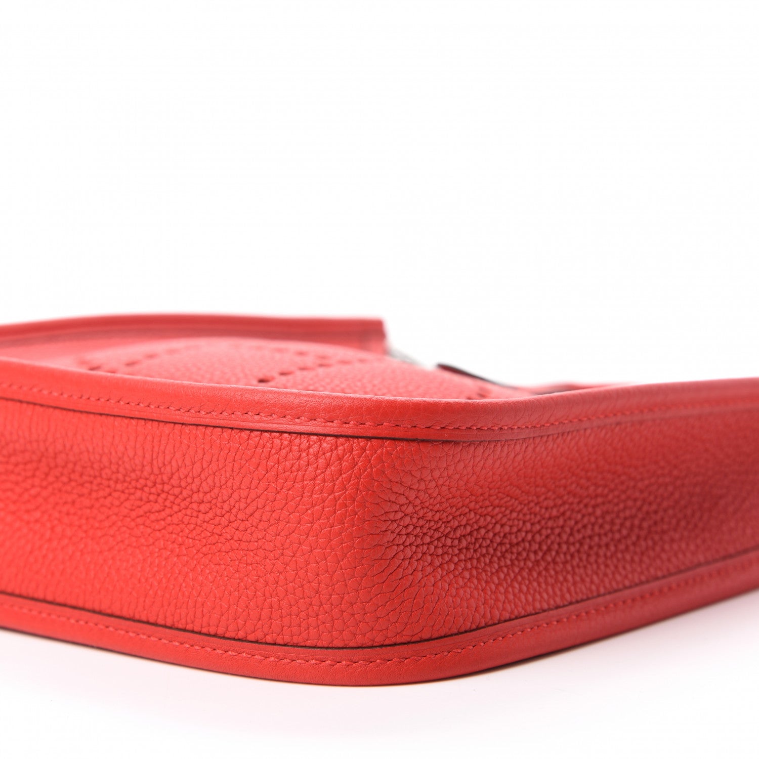 Hermes Taurillon Maurice Evelyne TPM Rouge De Coeur Bleu Du Nord 7 of 11