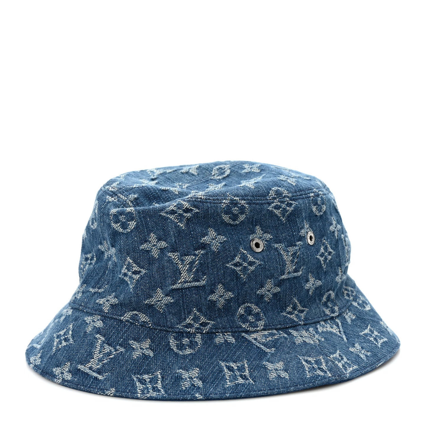 Monogram Denim Transformable Bob Bucket Hat 58 Blue