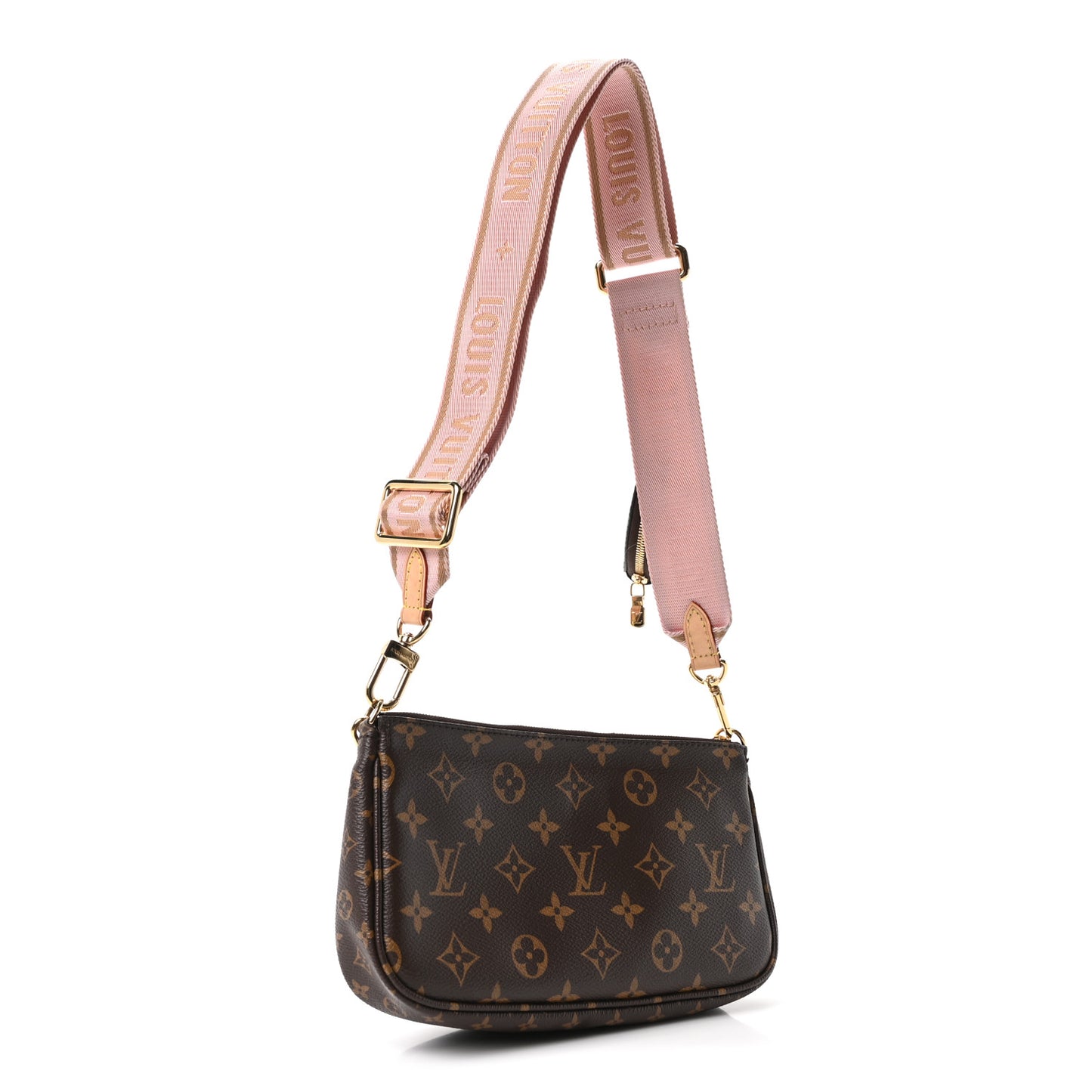 Monogram Multi Pochette Accessories Rose Clair Rose Clair