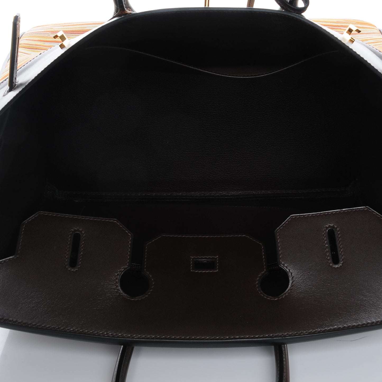 Box Vibrato Birkin 35 Chocolate
