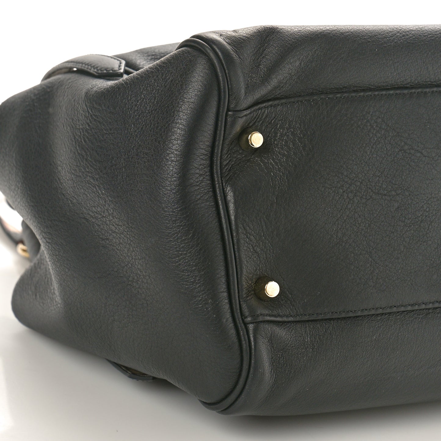 Calfskin Small Canterbury Tote Black