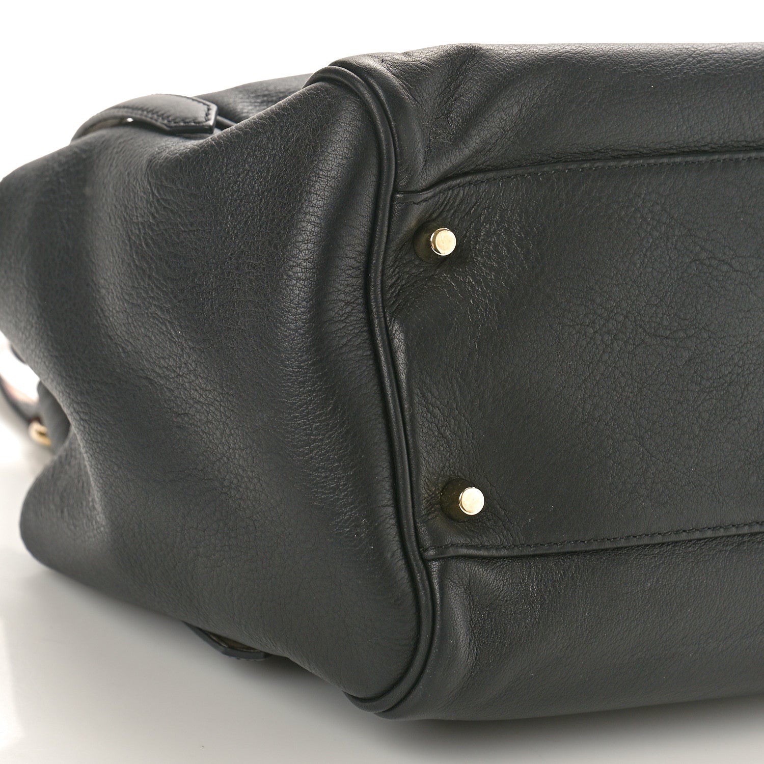 Burberry Calfskin Small Canterbury Tote Black 8 of 9