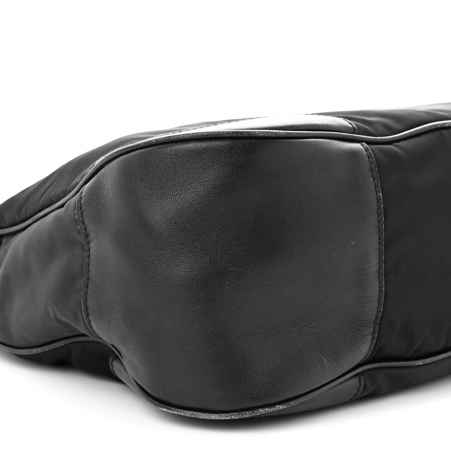 Prada Tessuto Nylon Hobo Black 8 of 13