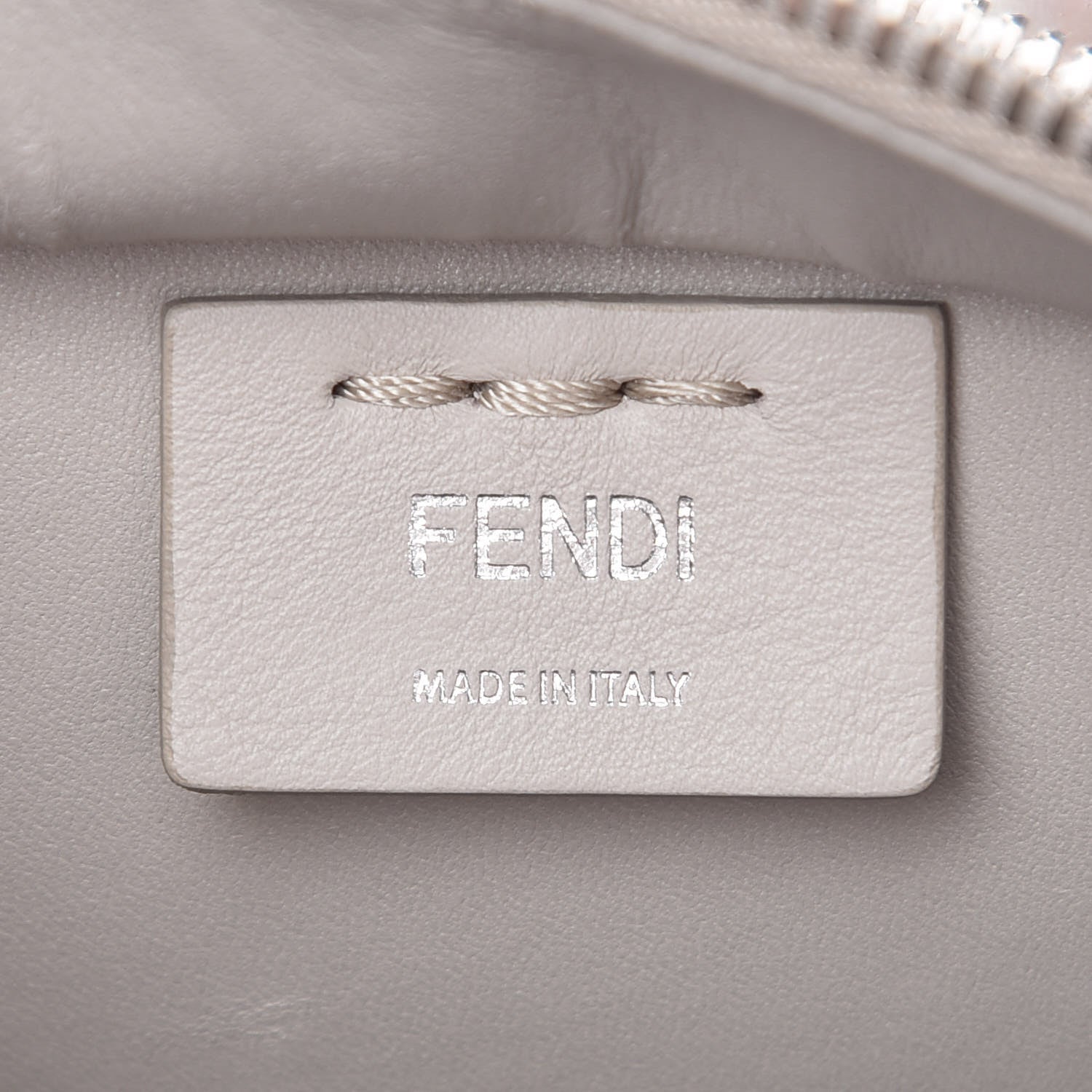 Fendi Vitello Dolce Mini 3Jours Tote Grigio Polvere 7 of 14
