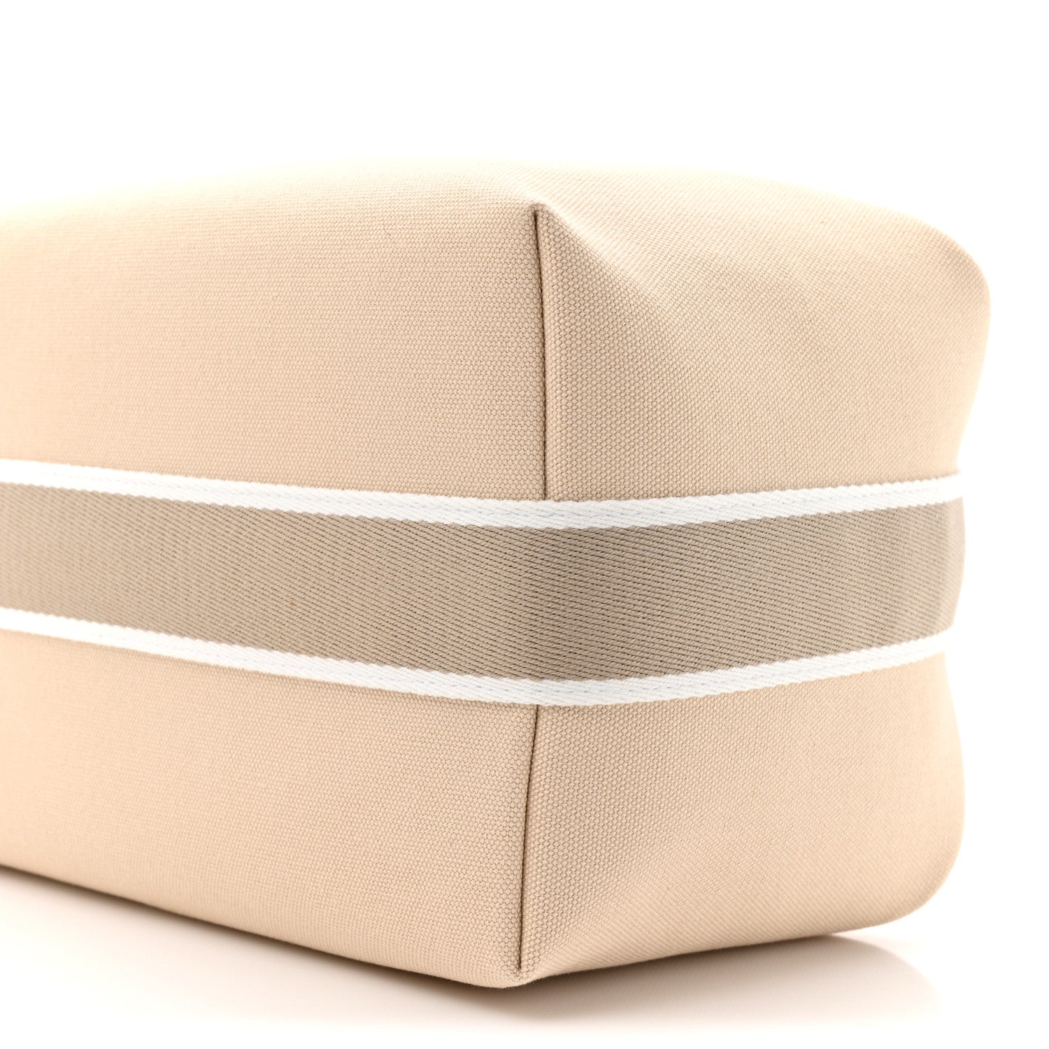 Hermes Canvas Large Bride-A-Brac Pouch Natural 7 of 9