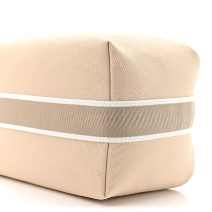 Hermes Canvas Large Bride-A-Brac Pouch Natural 7 of 9