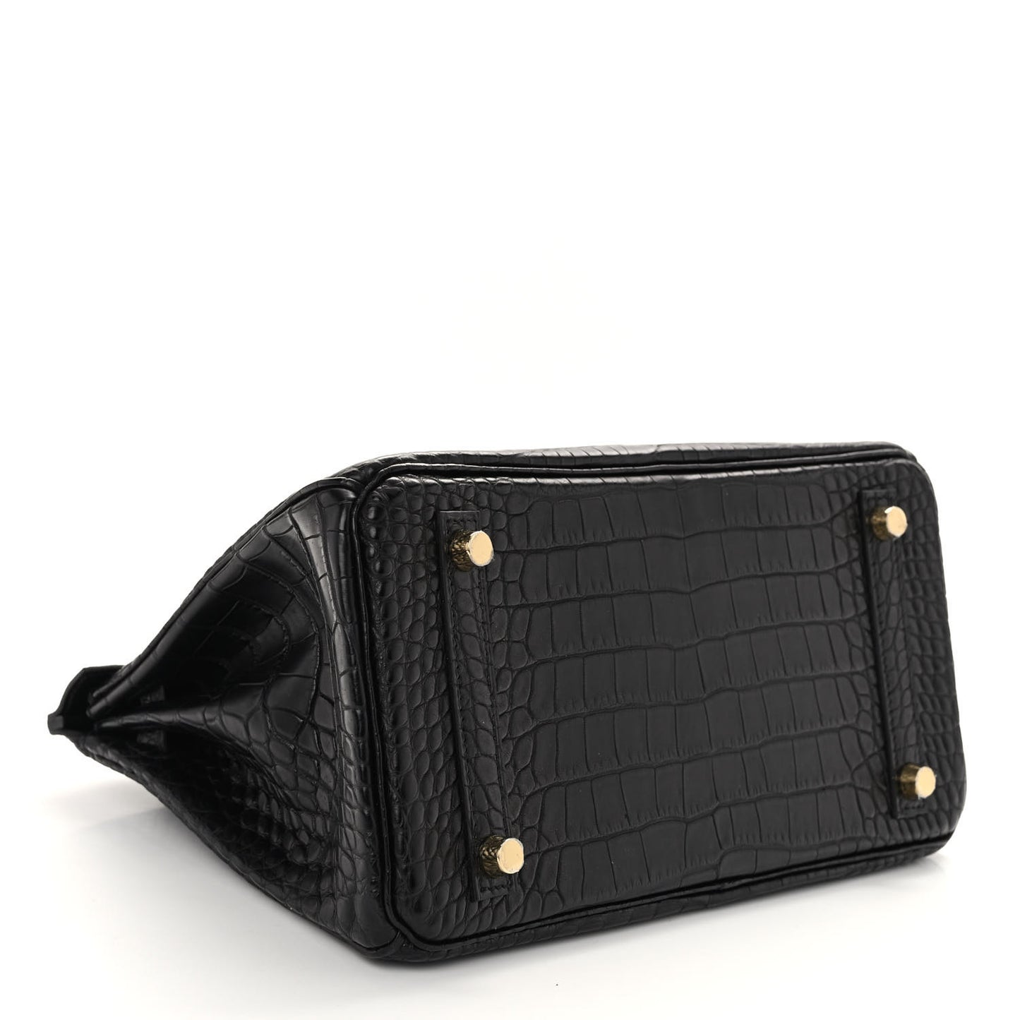 Matte Alligator Birkin 25 Black