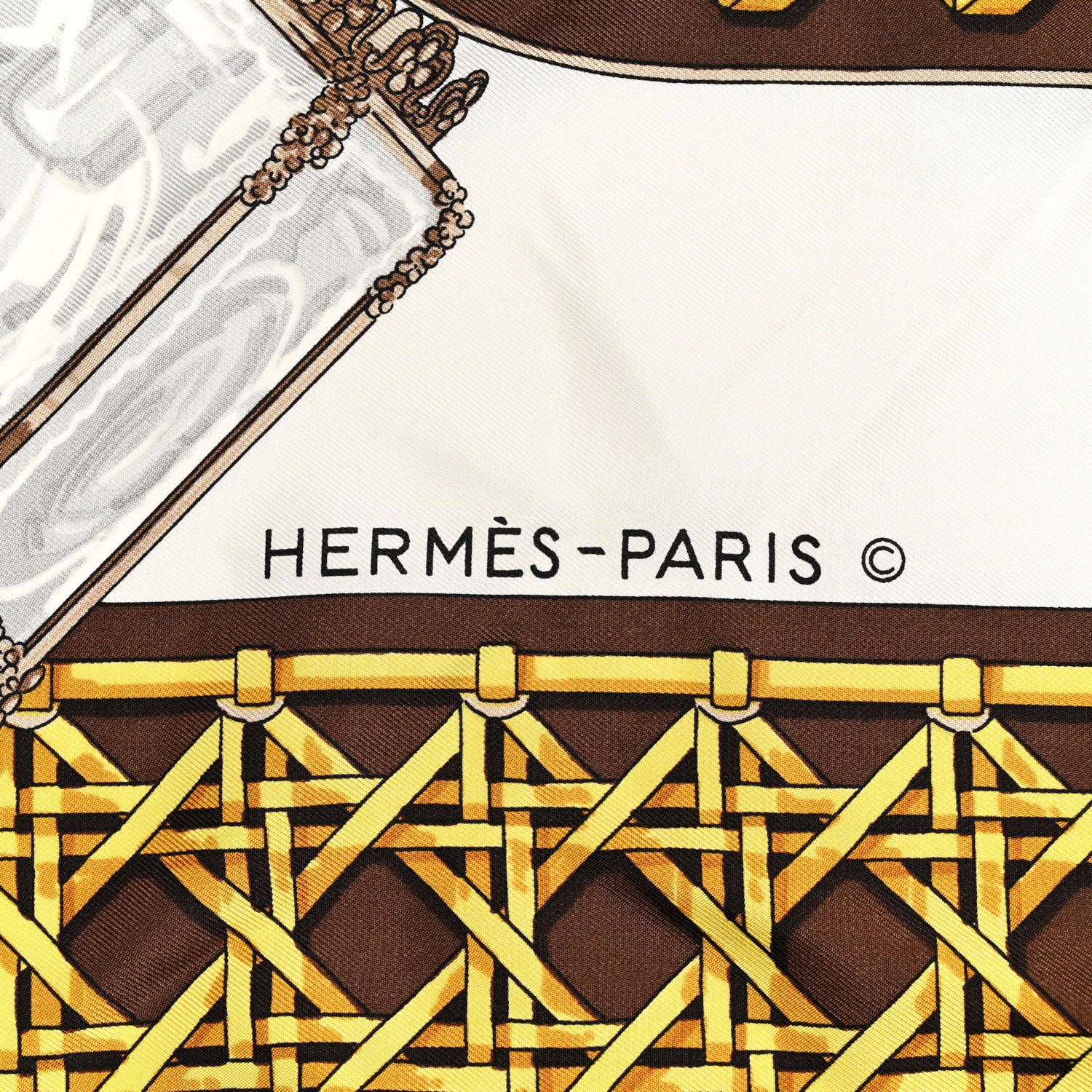 Hermes Silk Feux de Route Scarf 90 2 of 3