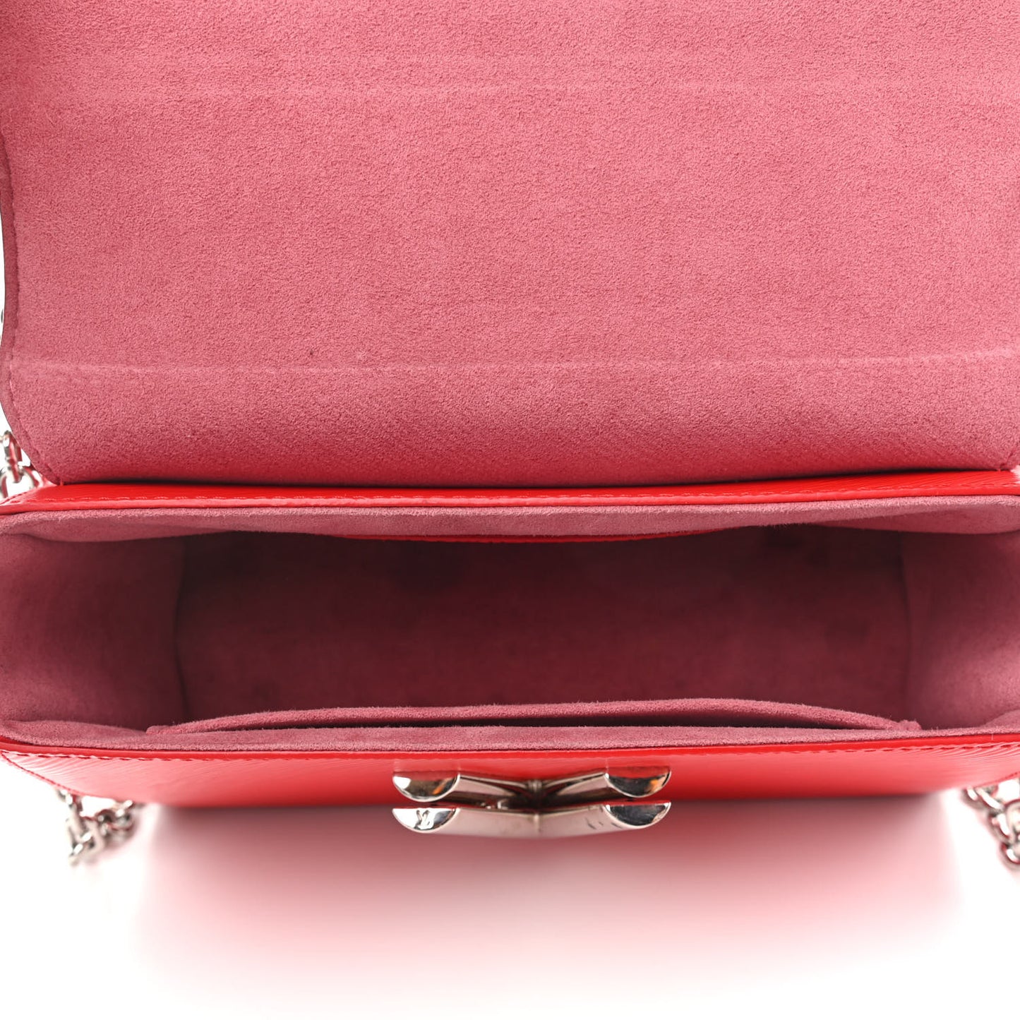 Epi Twist Shoulder Bag MM Coquelicot